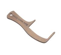 DIYEAH Funny Bald Man Hair Comb Wide Tooth Wooden Grooming Tool Hairless Scalp Brush Novelty Gift for Men Bald Head Care and Styling