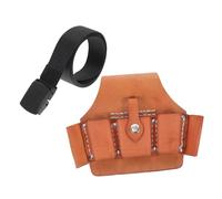 DIYEAH Gardening Tool Waist Bag Adjustable Nylon Belt Pouch with 5-Compartment Shears Holder for Gardeners Tool Storage and Easy Access