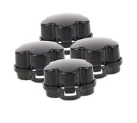 DIYEAH Gas Stove Knob Covers Child Proof Stove Knob Covers Safety Protector Anti-Oil Dust Resistant Sturdy Kitchen Safety for Home Use 4 Pieces