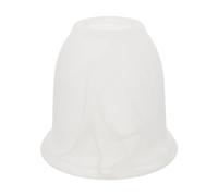 DIYEAH Glass Bell Fabric Lampshade, E27 E26 Bedroom Desk Lamp Cover