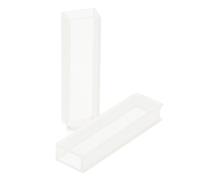 DIYEAH Glass Spectrophotometry Cuvette 5mm Path Length 2pcs for Laboratory Experiment and Precise Spectral Analysis
