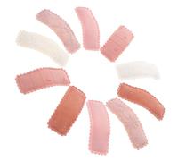 DIYEAH Hair Clips Alloy and Cloth Material 5 Pairs Sweet Candy Colour Resisting Daily Wear and Drops, for Holding Hair in Place for Girls and Women