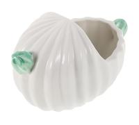 DIYEAH Hamster Ceramic Sand Bath Container Small Cactus Shape Pet Sand Bath for Hamsters Portable Reusable Cage Accessory and Small Animal Hideout for Dust Bathing