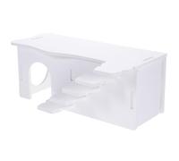 DIYEAH Hamster Hideout House with Ladder Design Small Pet Nest for Guinea Pigs and Hamsters Safe and Comfortable Resting DIY Decoration Friendly Use