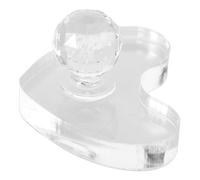 DIYEAH Heart-shaped Eyeshadow Makeup Stamp Pressing Tool for Blush and Highlighter, Delicate Cosmetic Stamper Accessory for Face Powder Pressing and Contouring, Suitable for DIY Makeup