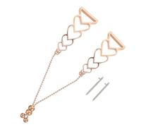 DIYEAH Heart Shaped Watch Band for Women Elegant Jewelry Strap Compatible with Samsung Gear Durable Wristband for Every Occasion
