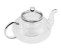 DIYEAH Heat-Resistant Borosilicate Glass Tea Kettle with Removable Strainer Clear Teapot for Loose Leaf Blooming and Flowering Tea Brewing Suitable for Everyday Use and Giving