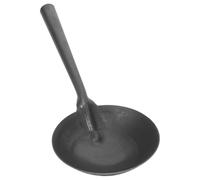 DIYEAH Heavy Duty Iron Gutter Cleaning Scoop with Long Handle, Deep Scoop, Reusable Metal Sludge Removal Tool for Garden and Commercial Maintenance
