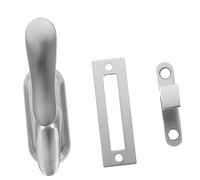 DIYEAH Heavy Duty Stainless Steel Door Bolt Latch with Screws Rotating Large Gate Lock for Barn Shed Sliding and Wooden Doors Resistant Security Lock for Outdoor and Indoor Use