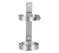 DIYEAH Heavy-Duty Stainless Steel Fire Extinguisher Wall Mount Bracket with Fast Release and Secure Strap, 9.84 X 5 X 5 Inches, Easy to Install for Truck and Public Area Safety