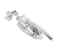 DIYEAH Heavy Duty Zinc Alloy Freezer Door Latch Handle Embedded Installation Oven and Cooler Replacement Sturdy Wear Resistant Multi Use Handle for Commercial and Home Appliances