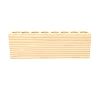 DIYEAH Holder Storage and Multi-grid with Stand Wooden Desktop Lipstick Functional Design Lightweight Decorative Organizer for Makeup Artists Home Use