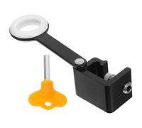 DIYEAH Home Window Restrictor Lock: Childproof Window Limiter with Key for Enhanced Security - Aluminum Alloy Safety Lock No-Drill Installation