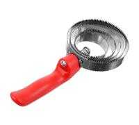 DIYEAH Horse Hair Removal Brush with Anti-skid Handle Plastic Stainless Steel Grooming Scraper for Horses and Cattle Lightweight Livestock Cleaning Comb for Healthy Coat Maintenance