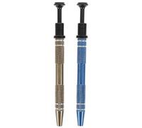 DIYEAH Ic Removal Tool 2Pcs 4-Prong Metal Grabber Holder Steel Claw for Small Electronic Parts Extraction in Soldering and Repair