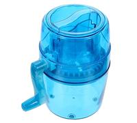 DIYEAH Ice Crushers Home Hand Ice Crusher Manual Ice Portable Ice Crusher Manual Small Manual and Kitchen Ice Crusher Handheld Hand Crank Operated Ice Crusher Ice Grinder Blue Pp