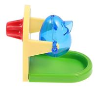 DIYEAH Interesting Parrot Training for Pet Birds Bite-resistant Food Leakage Feeder Foraging Plaything for Budgerigar and Love Birds Fun Exercise and Feeding Random Color