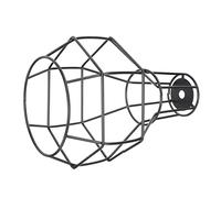 DIYEAH Iron Art Hollow Birdcage Lampshade Vintage Ceiling Light Shade Indoor Bulb Cover for Living Room Restaurant Bedroom Decor