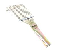DIYEAH Iron Livestock Rake Horse Cleaning Brush for Donkey and Horse Grooming, Fine Grinding Feature, Sturdy and Not Easy to Deformation, for Shaving and Combing