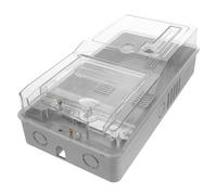DIYEAH Junction Box Durable Outdoor Electric Enclosure with Transparent Cover for Easy Data Access Weatherproof Design for Enhanced Safety and Robust Protection