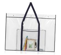 DIYEAH Large Art Portfolio Bag with Handle Sturdy Storage Case for Posters and Drawing Boards Art Carrier for Artists and Students
