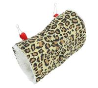 DIYEAH Large Pet Cylinder Tunnel and Hammock for Hamsters Ferrets Squirrels Comfortable Cozy Nest Bed for Small Animals Breathable Material for Rest and Play