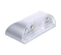 DIYEAH LED Sensor Motion Door Keyhole Light with Pir Infrared Sensor Auto-sensing Human Body Detection LED Lamp for Stairway and Door Lock Night Use