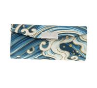 DIYEAH Lipstick Box with Mirror Portable Lipstick Container Vintage Style Leather Case with Mirror Prevents Messing up Handbag Suitable for Personal Use and 3.54X1.41X1.38Inch