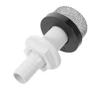 DIYEAH Live Well Aerator Pump Intake Filter Screen for Boats - Replacement Strainer Mount for Live Fish Tank Water Circulation and Boat Plumbing Filtration System