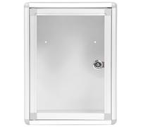 DIYEAH Lockable Email Box - Wall-Mounted Secure Mailbox for Letters Newspapers and Magazines - Acrylic and Aluminium Design 28.5 X 21.5 X 10.5 Cm