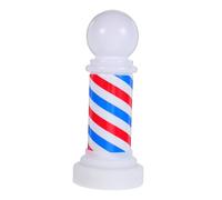DIYEAH Luminous Light Red White Blue Classic Salon Decoration Lamp Open Sign for Barber Shop Accessories Stylish Neon Pole for Hairdresser