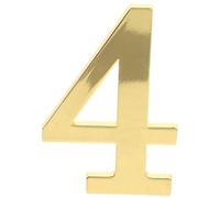 DIYEAH Magnetic Metal Number for Address Identification Durable House Number for Mailbox Door Public Spaces Sturdy Practical Home Address Sign Elegant Design for Garages Hotels More