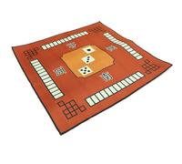DIYEAH Mahjong Table Cover Coffee Non Slip Noise Reduction Mat | Polyester Rubber Build, Simple Pattern Finish, Protects Table, for Tiles and Racks, Fray Resistant