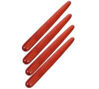 DIYEAH Manual Trigger Point Massage Wooden Pen Set 4-Pack Handheld Tool for Neck Waist Swelling Reduction and Full Body Therapy