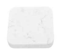 DIYEAH Marble Walkway Stone, Square Anti-Slip Paver Rocks, 3.94x3.94'' | Stone Garden Step, Weather-Resistant, Pathway Pavers Landscape, for Lawn, Yard, Patio Landscape