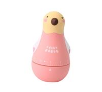 DIYEAH Mechanical Parrot-shaped Kitchen Timer Portable Plastic Management Tool for Cooking Homework Sports and Competition Easy to Use Lightweight and Design