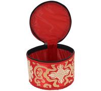 DIYEAH Meditation Singing Bowl Bag Cotton Cloth Case with Delicate Chic Pattern Supple and Protective Buddha Sound Bowl Pouch Storage and Carrying Random Color