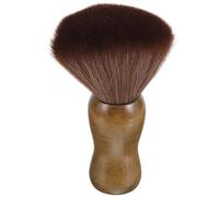 DIYEAH Men's Beard Brush with Wooden Handle and Nylon Bristles for Rich Shave Lather and Facial Cleansing, Portable Shaving Brush for Goatee and Beard Care on Travels and Trips Random Random Color