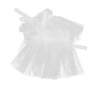 DIYEAH Mesh Wrist Cuff Detachable False Sleeves for Women Versatile Fingerless Bridal Wrist with Beaded Lace for Party Outdoor Halloween Costume Accessories