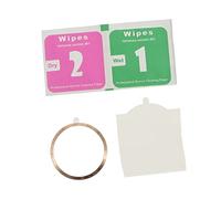 DIYEAH Metal Bezel Ring for Watch Rose Gold White Letters Protect Your Watch Dial Bezel Ring from Scratches for Daily Use and Travel