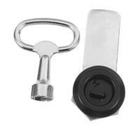 DIYEAH Metal Triangle Trash Bin Key for Outdoor Cabinet Community Waste Management Compact Key for Public Trash Cans and Mailbox Access Efficient Control and Maintenance