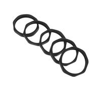 DIYEAH Microphone Anti-Slip Sleeve Protection Ring 50Mm Diameter Anti-Fall Anti-Rolling Mic Holder Black Sleeve Compatible with Handheld Microphones for Studio and Live Performance