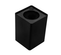 DIYEAH Microphone Flag Cube Holder Durable Mic Flag Station for Interviews Live Shows Meetings Firm Resistance to Wear Tear for Vlogging Broadcasting