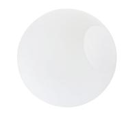 DIYEAH Milk Glass Lampshade Mid Century Modern Globe Shade - Frosted Glass Ball Lamp Shade Soft Lighting and Easy Installation 25Cm Diameter Round Pendant Light Cover