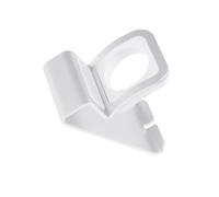 DIYEAH Mini Aluminium Alloy Watch Charging Holder Compatible with Apple Watch Silver Stable Stylish Base for Bedroom and Study Durable Lightweight Charging Mount Support