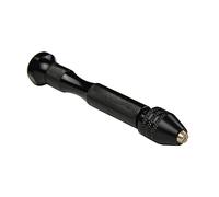 DIYEAH Mini Hand Drill Hand Drill Bits Precision Hand Drill for Crafts Pin Vise Hand Drill Nail Drill Woodworking Hand Drill Small Hand Drill Hand Drill for Resin Hobby Tools Black