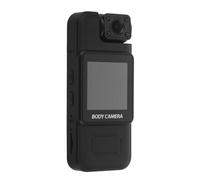 DIYEAH Mini Wearable Sports Camera with 180° Rotating Lens, Audio and Video Recording, Long Battery Endurance 1000mah, Abs Material Body Cam for Rainy Hikes and Outdoor Activities