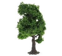 DIYEAH Miniature Tree Model Model Landscape Tree Green Plastic Wire Trunk Detail Removable Features Lifelike Appearance Artistic Feel and Windowsills