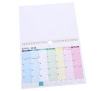 DIYEAH Month Vertical Wall Calendar with Multinational Holidays Ample Writing Space and Monthly Scheduling for Home and Office Use Academic Year Planner January to June