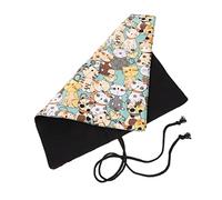 DIYEAH Multi-Functional Canvas Pencil Roll Case Slots for Easy Organization for Artists Students and Creative Projects and Space-Saving Design
